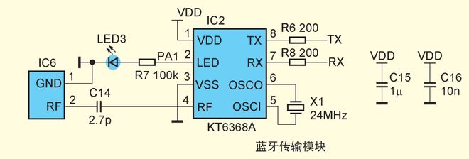 678体育官网页版基于 STM32F030 的无线电子温度计（上）(图8)